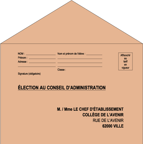 Élections au Conseil d'Administration 